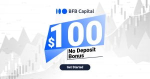 100 USD No Deposit Bonus Promotion by BFB Capital