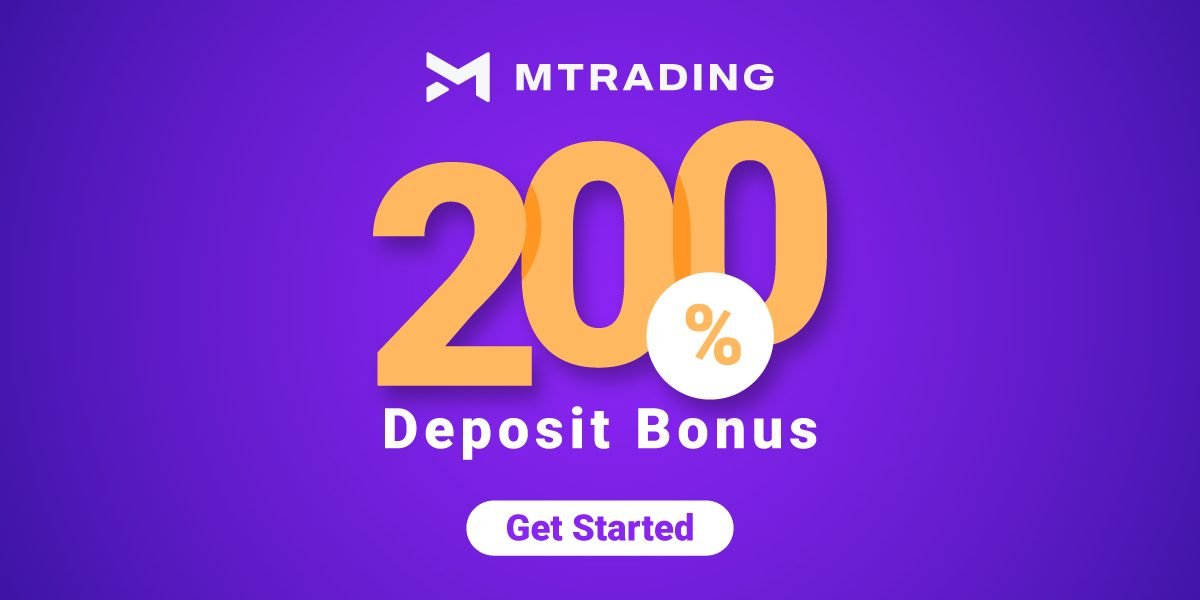 Mtrading Forex 200% Welcome Deposit Bonus