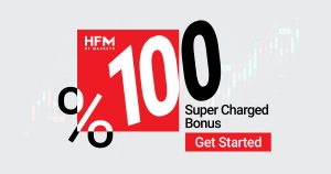 100% Forex SuperCharged Bonus opened by HFM