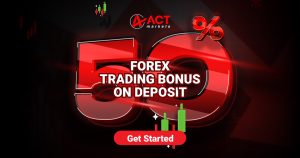 ACT Markets is offering a Forex 50% Deposit Bonus