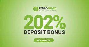 Get a Forex Trading 202% Deposit at FreshForex