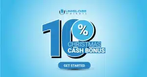10% Christmas Cash Bonus from Uniglobe Markets in Trading