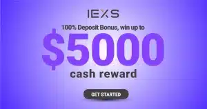 Forex New Rewards of $5000 on Each Deposit at IEXS