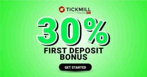 Tickmill Provides 30% bonus for first-time forex deposits