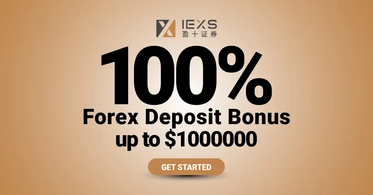 IEXS Deposit Bonus Cash Reward