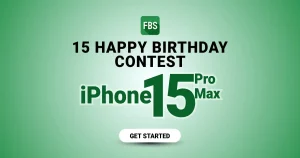 Happy Birthday New Contest is a demo contest opened by FBS for all traders as a result of your trust. You can join the contest and win an iPhone 15 Pro Max.