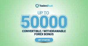 Forex $50000 Withdrawable New Bonus by TradersTrust