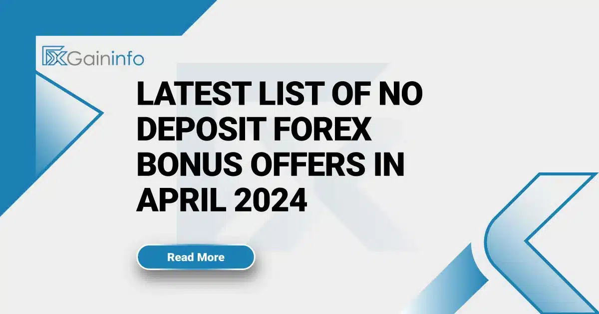 No Deposit Forex Bonus