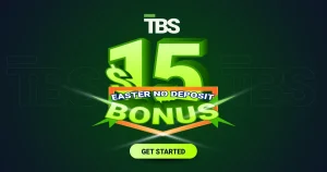 Eastert $15 No Deposit Bonus offered by TBS for Earning