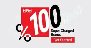 HF Markets 100% Supercharged Bonus plus Instant Rebates