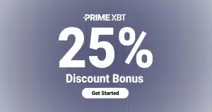 Earn Monday Forex Trading Bonus with 25% Cash at PrimeXBT