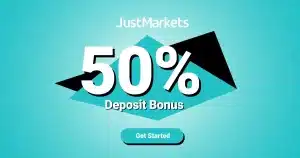Forex Trading Bonus with 50% Balance at JustMarkets