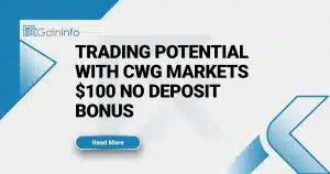 Trading Potential with CWG Markets $100 No Deposit Bonus