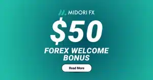 Get a Forex Trading $50 Welcome Free Bonus at MidoriFX
