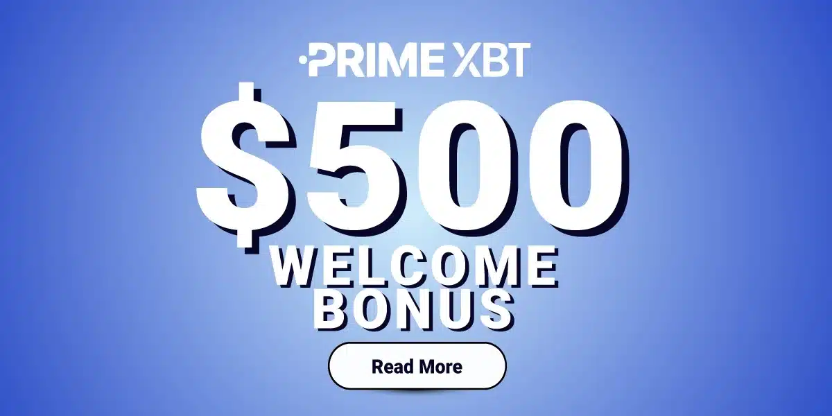 PrimeXBT Welcome Forex Bonus for Trading