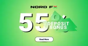 Forex 55% Welcome Trading Deposit Campaign at NordFX
