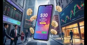 Get a $30 No Deposit Bonus from a trusted Forex broker