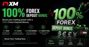 XM provides a 100% Forex Trading Bonus for Traders
