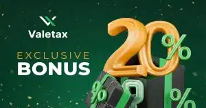 Valetax 20% Forex Deposit Bonus How to Claim It