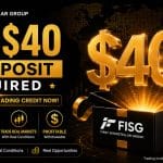 Clear overview of the FISG $40 no deposit required offer