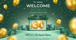 Valtex $30 Trading Bonus How to Claim the Welcome Reward