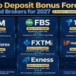 Legit No Deposit Bonus Forex 7 Regulated Brokers for 2027