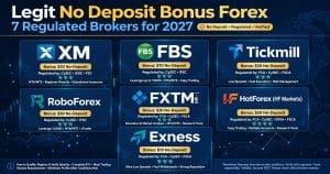 Legit No Deposit Bonus Forex 7 Regulated Brokers for 2027